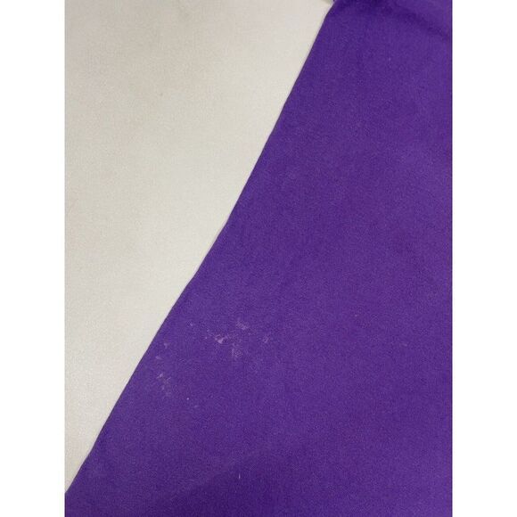 VINTAGE Dallas Cowboy Embroidered T-shirt Men Large Purple 90s Single Stitch - Picture 4 of 9